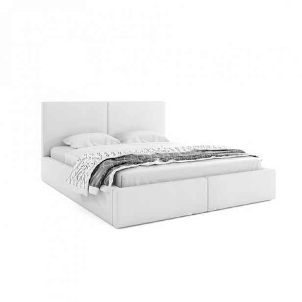 Čalouněná postel HILTON 140x200 cm Bílá