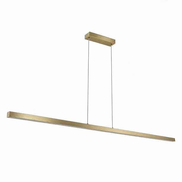 Závěsná Led lineární lampa Merida DDXT2000 15W 120 cm Zlatá Cct