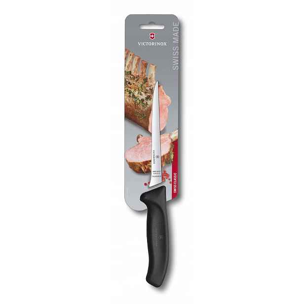 Nůž na vykosťování Victorinox Swiss Classic 15 cm, pružný, černý