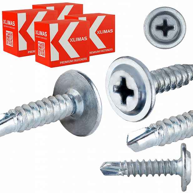 Samovrtné podložky 4,2 x 19 mm 4000 ks Klimas Wspc
