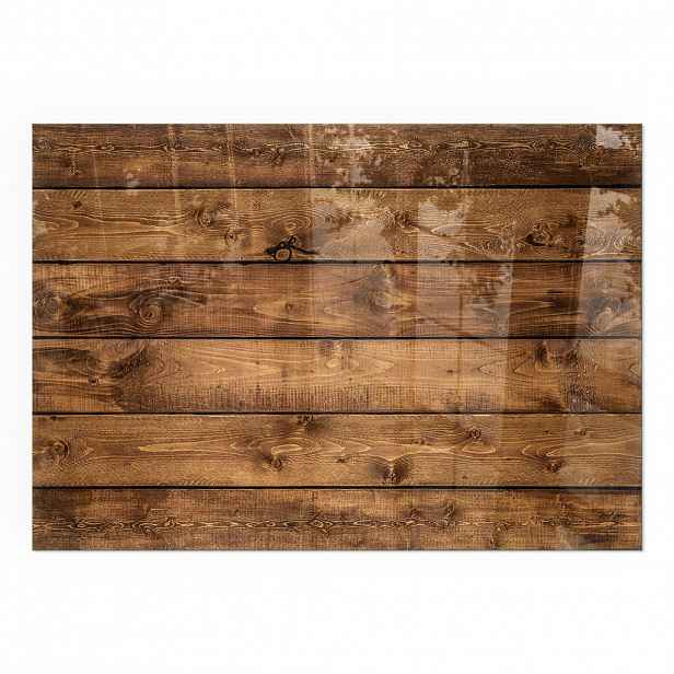 TULUP PODLOŽKA POD KRB 100x70 cm - Dřevěné prkno s kresbou