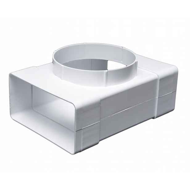 ventilační Y-kus Průchozí Przybysz Z kanálu 120x60 Na kanál Fi 100 mm