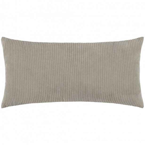 Dekorační Polštář Corinna, 30/60cm, Šedá