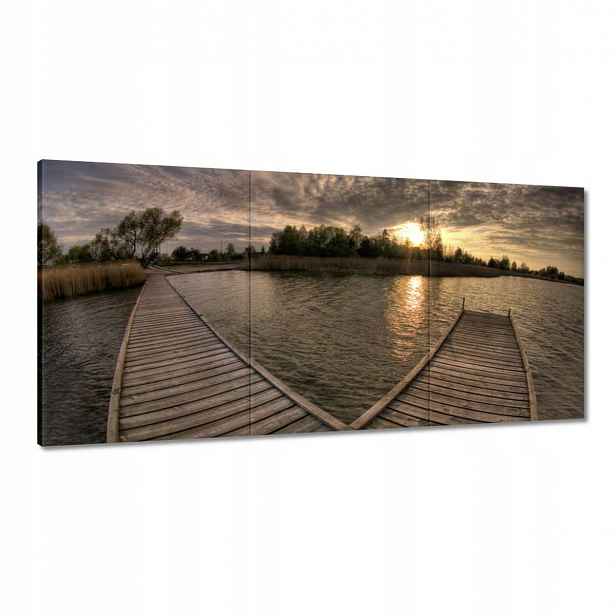 Obrazy 120x60 Most v Dymaczewě