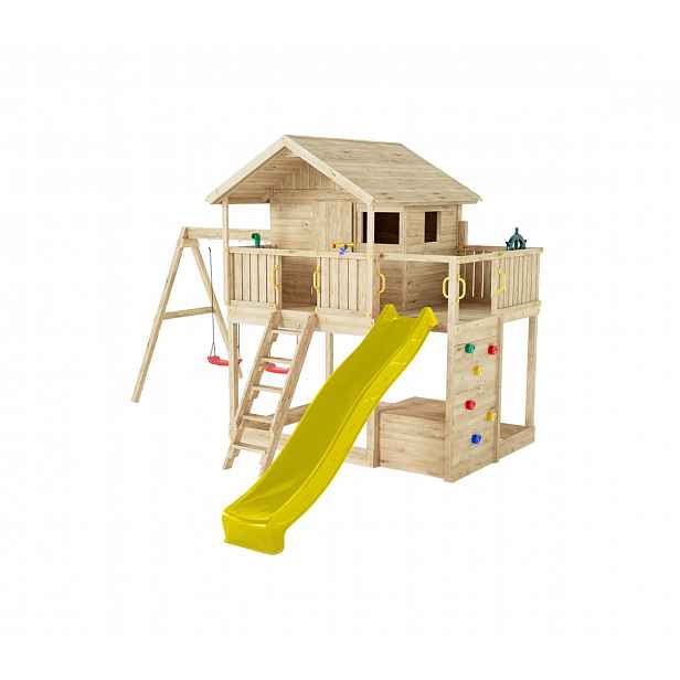 Dětské hřiště Marimex Play Basic 015 + žlutá skluzavka
