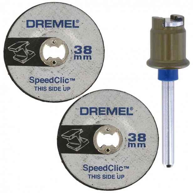 DREMEL - Řezný kotouč na ocel, průměr 38 mm, 2 ks 2615S406JC