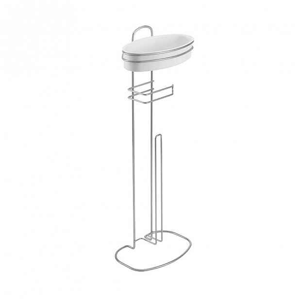 Držák na toaletní papír Metaltex, výška 73 cm