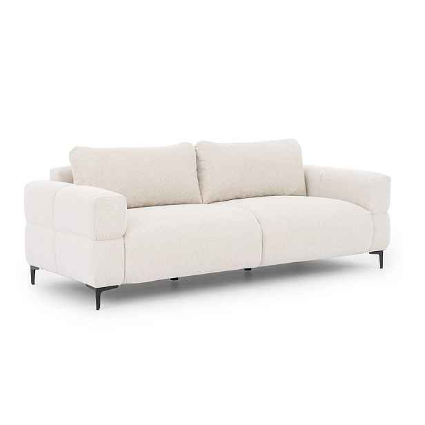 Bílá pohovka 217 cm Helio – Ropez