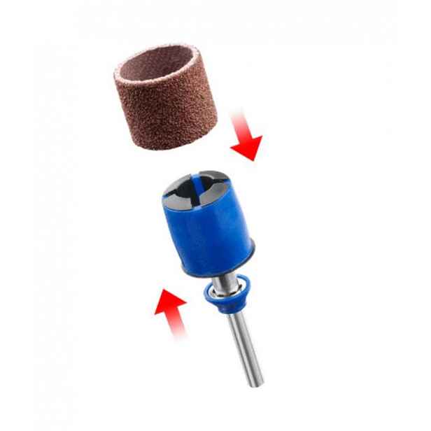 DREMEL - Upínací trn s brusnými pásy P60 a P120, průměr 13 mm 2615S407JA