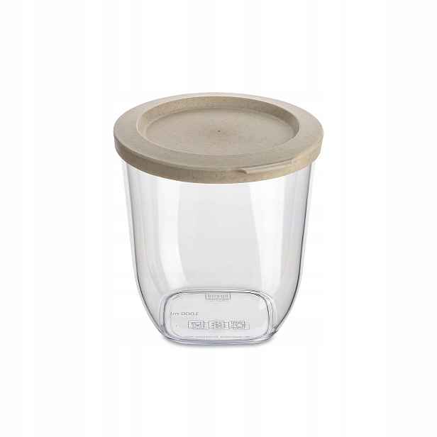 Plastová nádoba na potraviny 1 l béžová Koziol