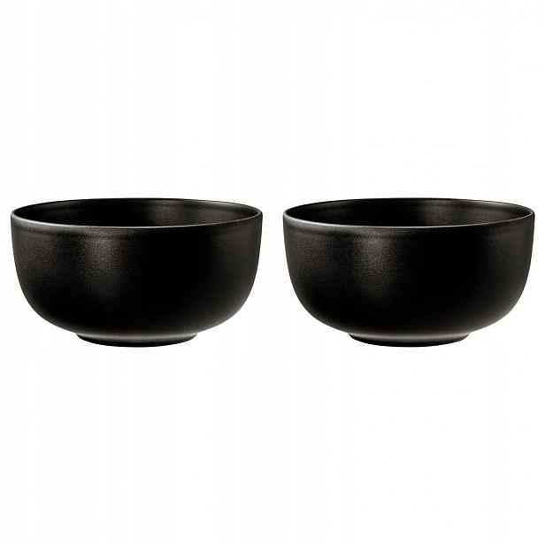 Seltmann Liberty Velvet Black Sada 2 misek 17.5 cm