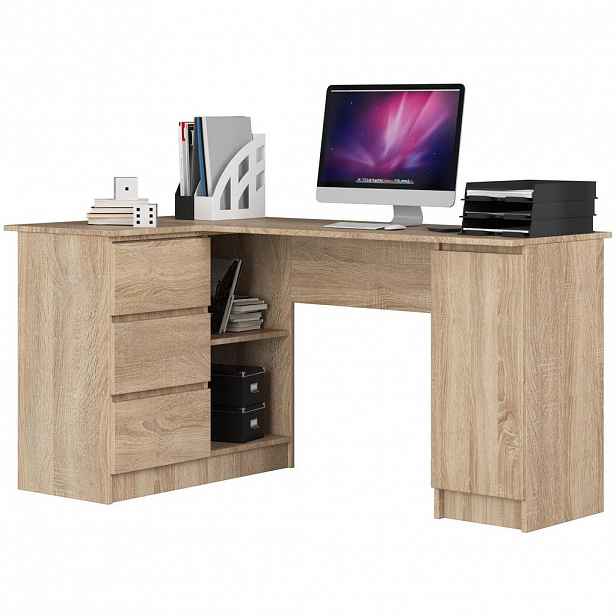 RAUMHIRSCH FURNITURE PSACÍ STŮL dub Sonoma 77/155/85