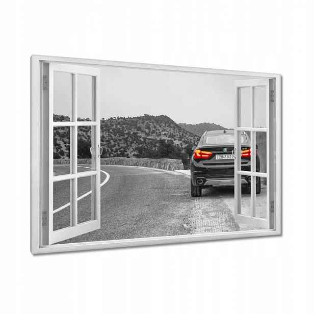 Obrazy 90x60 Bmw černé X6
