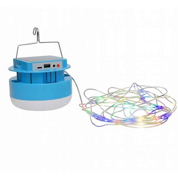 Vánoční Osvětlení Na Stromeček 100 Led Barevná Kempingová Lampa 60 Led Usb
