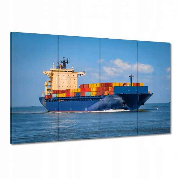 Obrazy 120x80 Loď kontejnerová