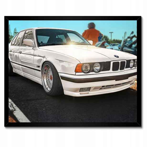 Plakáty v rámu 50x40 Bmw řady 5 E33 5er