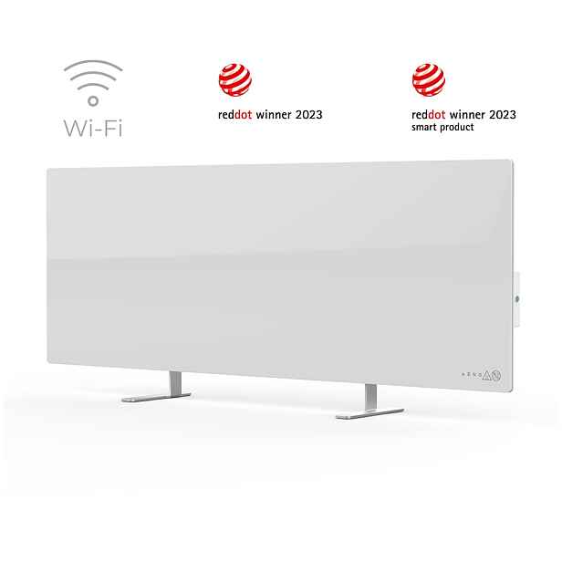 Aeno Premium Smart Heater 700W Radiátor Do Domácnosti Obývací Pokoj Kancelář Tvrzené Sklo