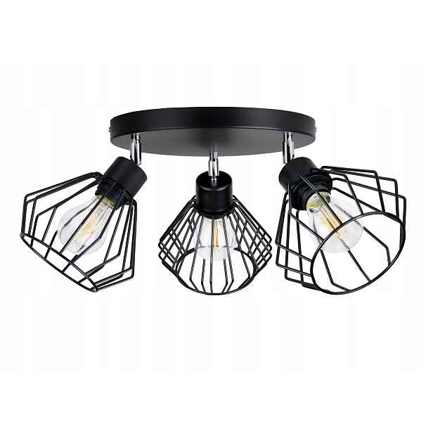 Lampa stropní svítidlo Stropní Lustr loft Brylant Drát