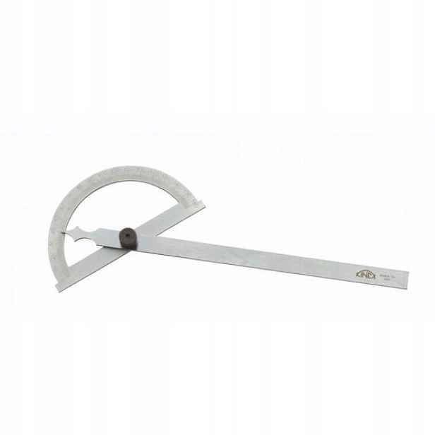 Kinex 1089 úhloměr obloukový 120*200mm 0-180°, nerez KI1089-07-120