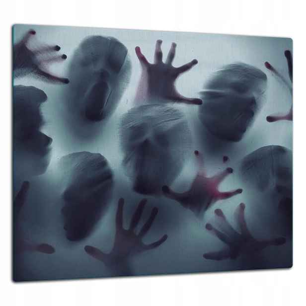 Skleněná Ochranná Deska Panel Lepidlo 65x60 Lidé