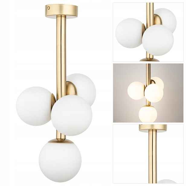 Stropní svítidlo zlatá Perla Lux moderní nad stůl v obývacím pokoji Sigma Lighting