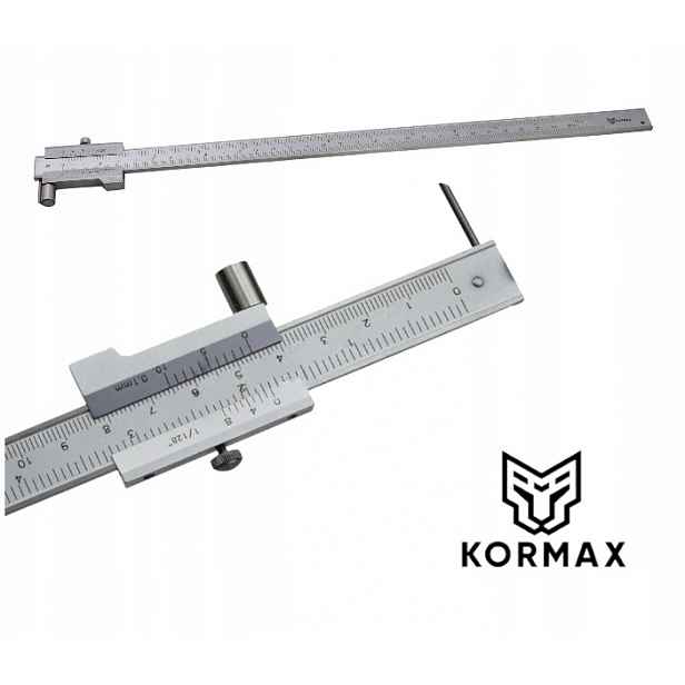 Traťové posuvné měřítko, karbidové pero 0-300 mm noniusové, Přesné 0,05 mm