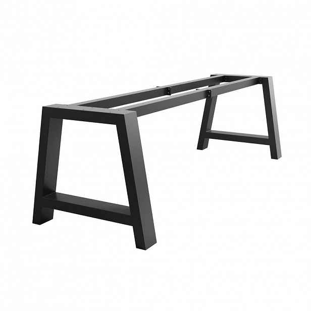 Metalo Pro KOVOVÉ NOHY KE STOLU Ksora Extreme černá 240/80/72 cm