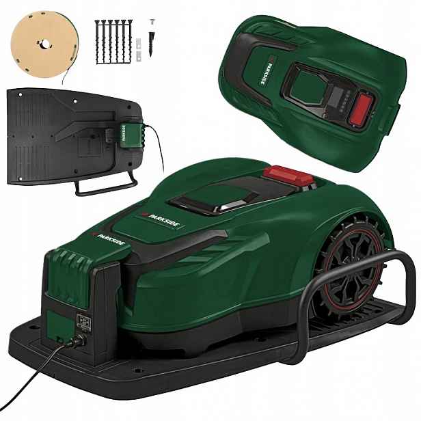 Robot Sekačka Parkside Pamrc 250 A1 City 20V 2Ah 250m2 X20V