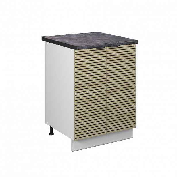 Vicco SPODNÍ SKŘÍŇKA KUCHYŇSKÉ LINKY Fame-Line Dubový panel 60 cm , PD Antracit