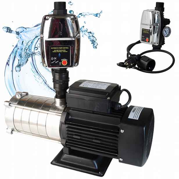 Hydrofor Beznádržový Čerpadlo 1100W Premium Inox Automat na čerpadlo Výkonný