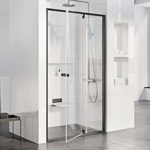 Sprchové dveře 100x190 cm Ravak Pivot černá 03GA0300Z1