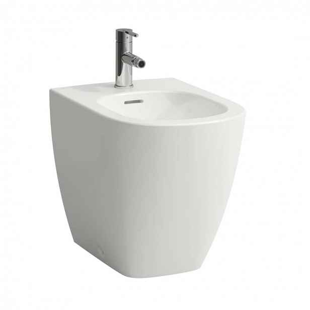 Laufen Lua - Stojící bidet, otvor pro baterii, bílá H8320810003021