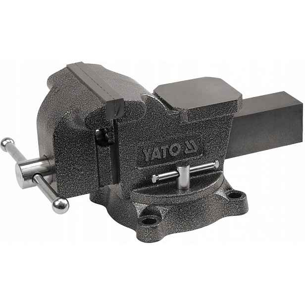 Otočný Zámečnický Svěrák 125 mm Litinový Yato YT-6502