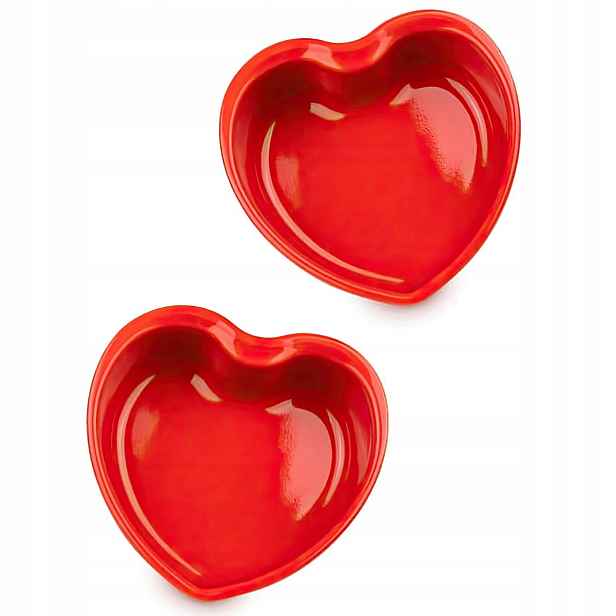 Sada keramických misek Ramekin For You, 2 ks, červená