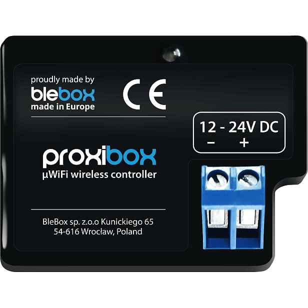 Snímač přiblížení proxiboxu s WiFi Blebox