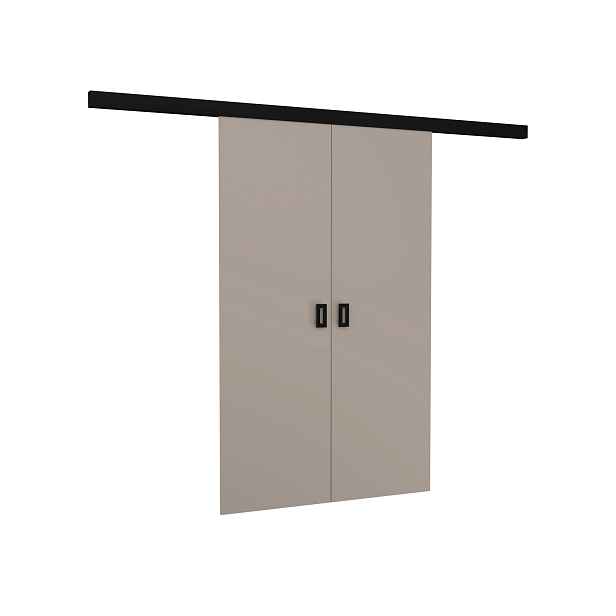 ADRK Dvoukřídlé posuvné interiérové dveře TOPPONA 132x205 cm kašmírové