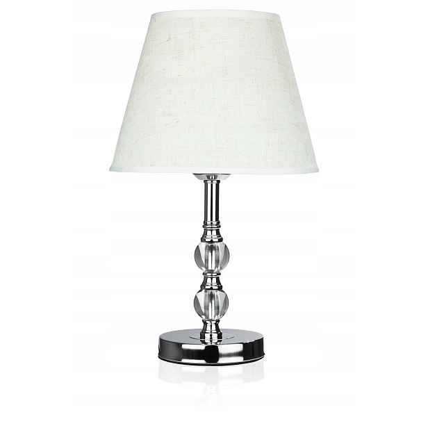 Noční Lampa Stolní Glamour Křišťálová Stínidlo E27
