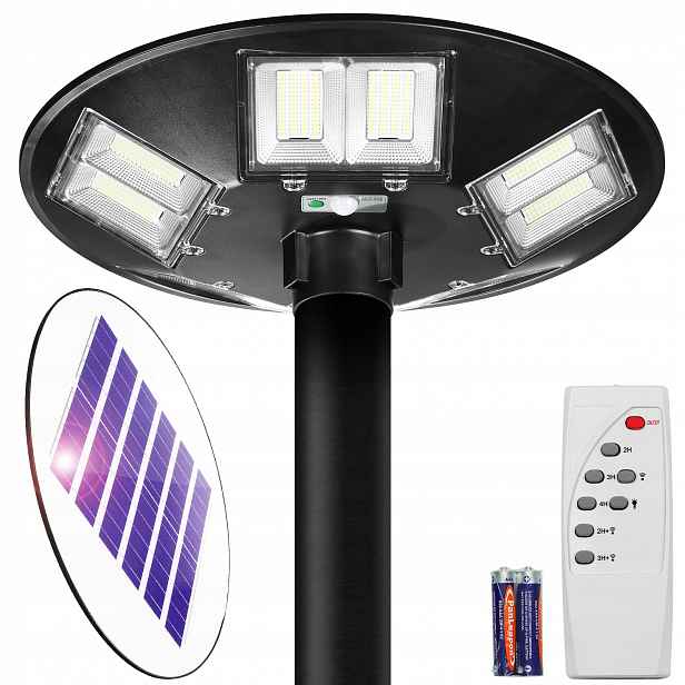 Výkonná Solární Lampa Led Pouliční Lampa 1000W Ufo