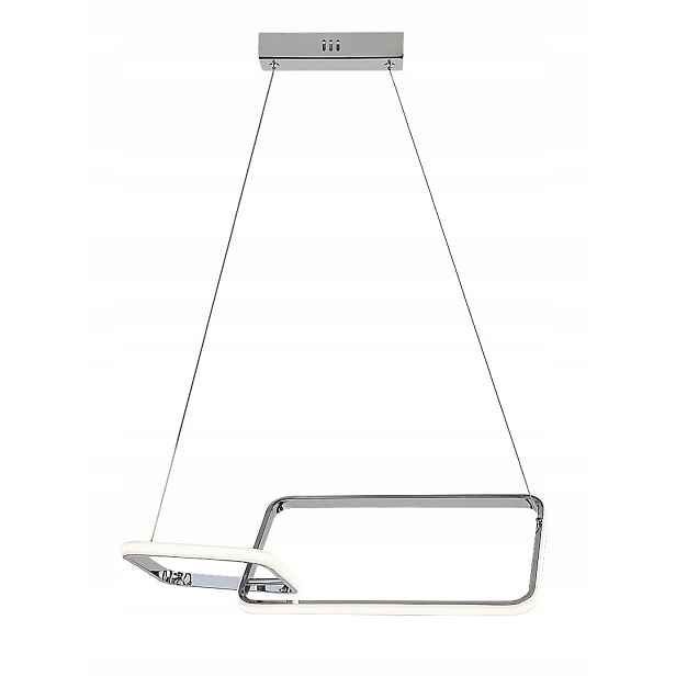 Závěsná lampa Rabalux Malwen 36W Led Chrom 2-bodová 2200lm Salon