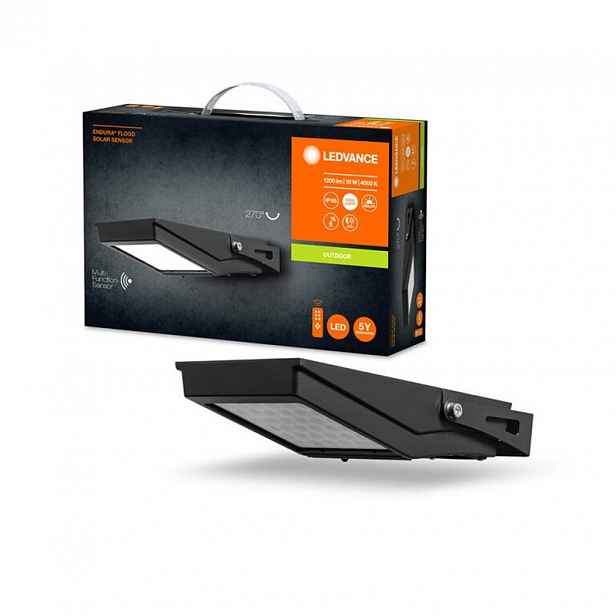 Endura Flood Solar Sen Rem 10W