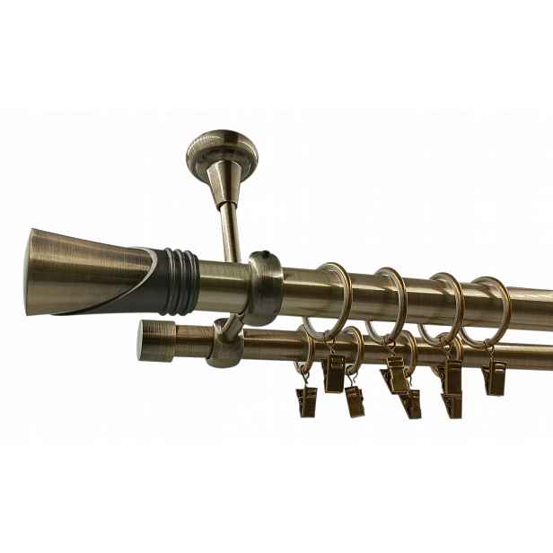 Garnýž 25+19 mm Zlato Antik 280 Vega