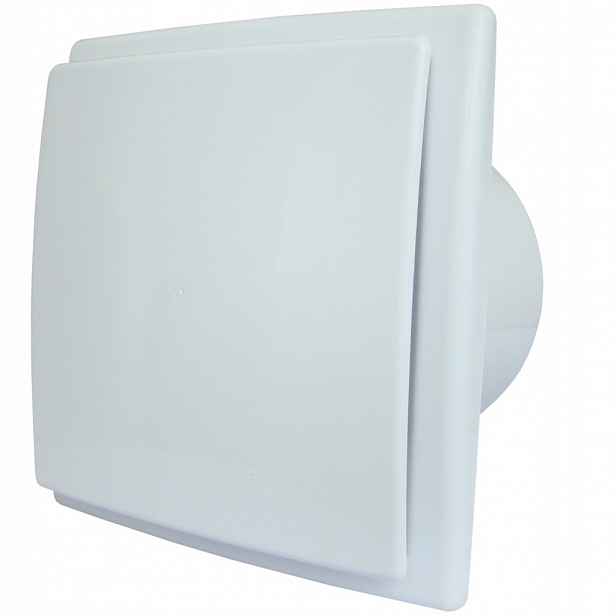 Koupelnový Ventilátor 100 MM Stropní S Krátkým Hrdlem 38 MM, Velmi Tichý