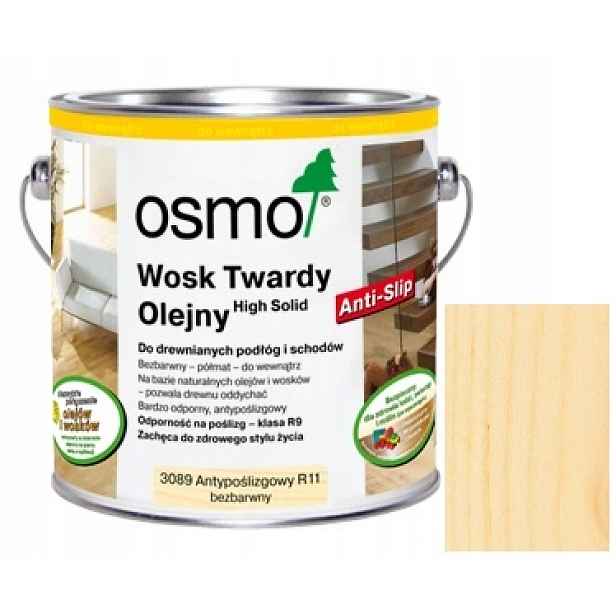 Osmo 3089 2,5L Tvrdý Vosk Anti-Slip Jedw. Lesk