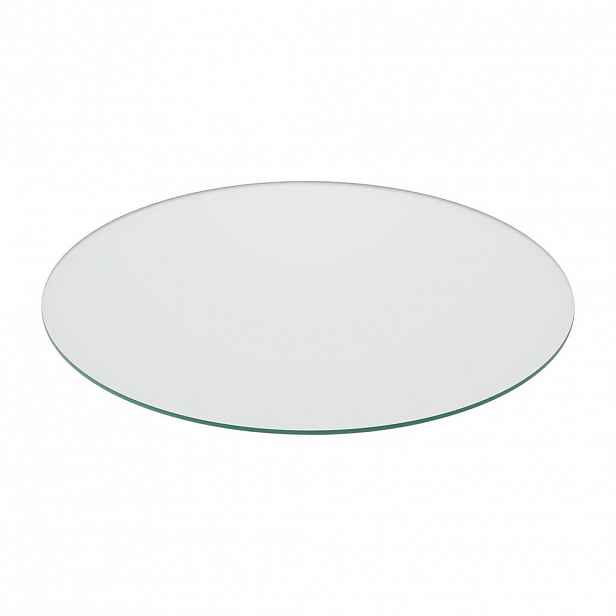 Relaxdays DESKA Transparentní bezpečnostní sklo ESG 80 cm