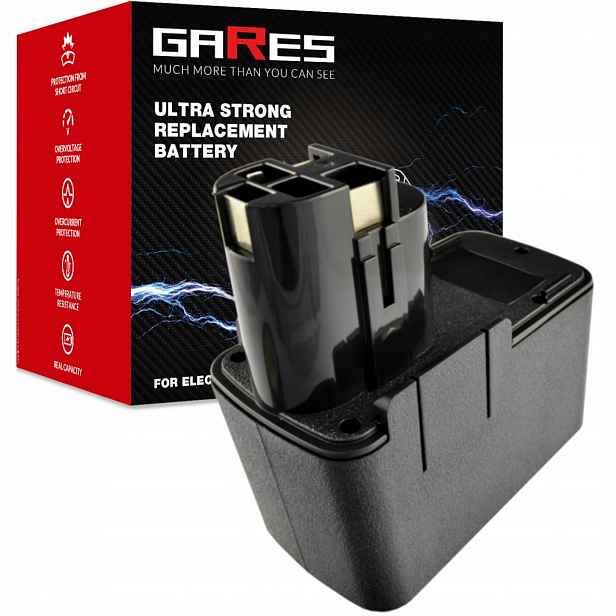 Akumulátor pro Bosch Psr Gsr VES2 2607335037 Psr 9.6VES-2 9,6V 2Ah