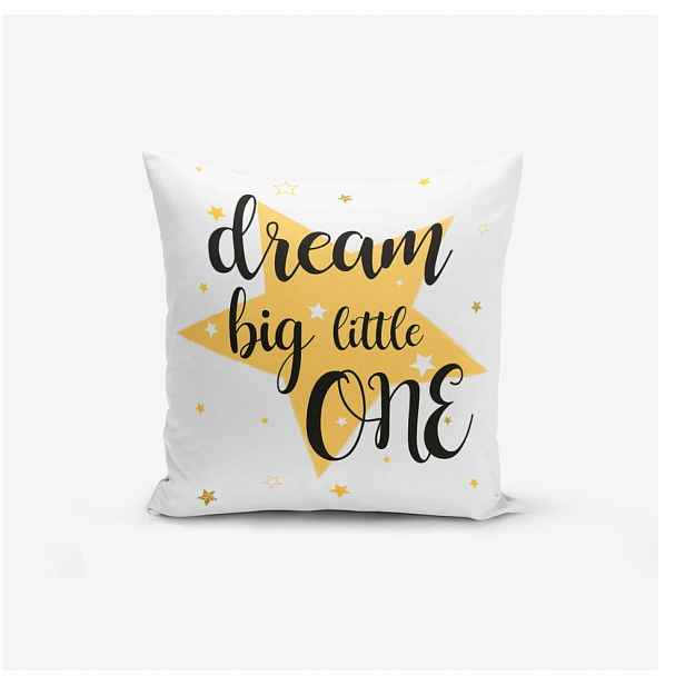 Dětský povlak na polštář 43x43 cm Dream Big – Mila Home