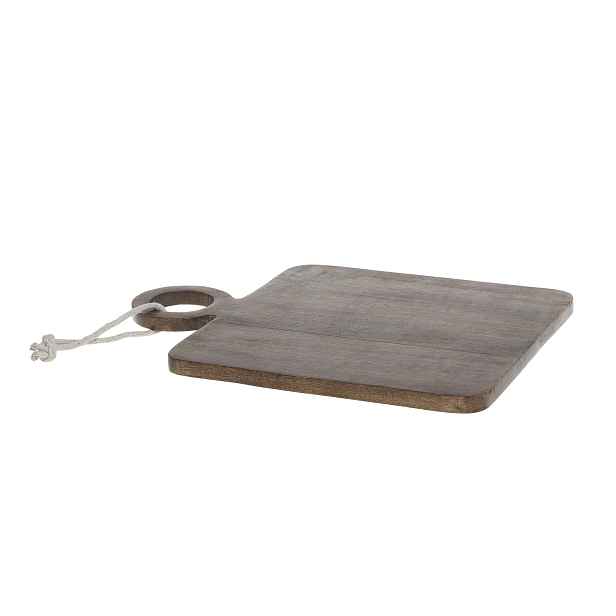 Hnědé dřevěné mangové prkénko Tapas Tours - 30*40 cm Chic Antique