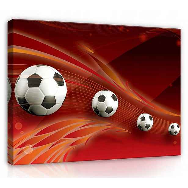 Obraz Na Plátně Obraz Na Plátně 80x60 Sport Fotbal Futbal Grafika