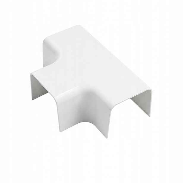 T-rozdělovač pro koryta kanálu Artiplastic Pvc 80 x 60 mm Bílý