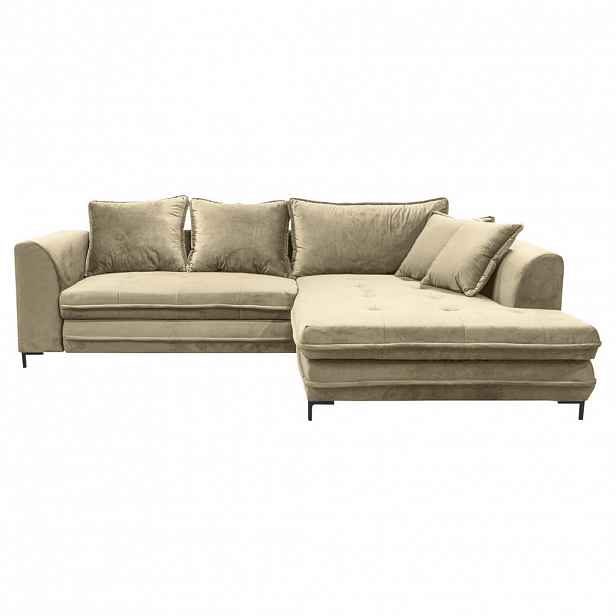 Livetastic ROHOVÁ ROZKLÁDACÍ POHOVKA, textil, béžová